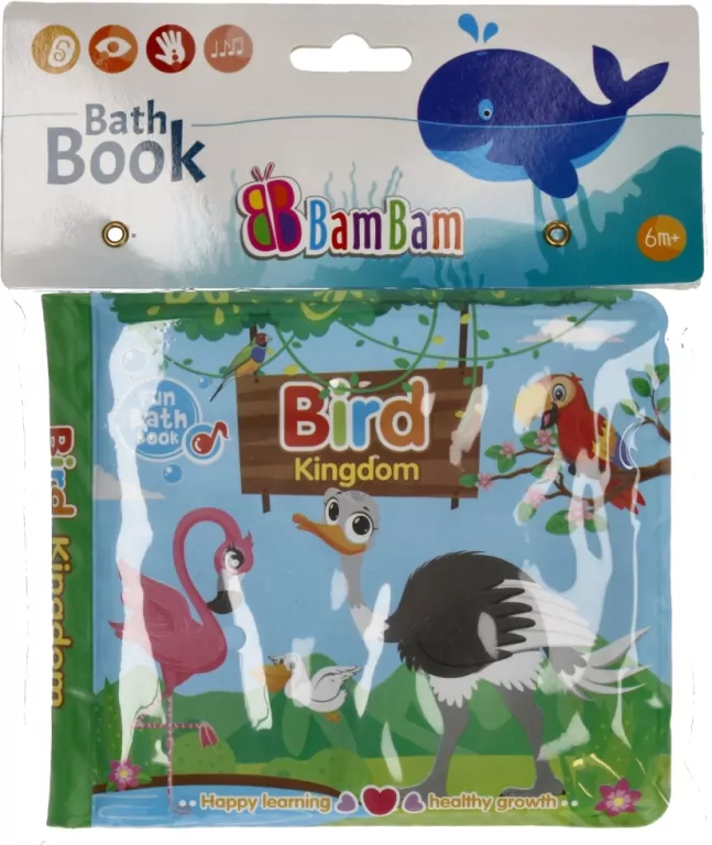 KSIĄŻECZKA DO KĄPIELI PTAKI BAMBAM 432480 - tantis.pl