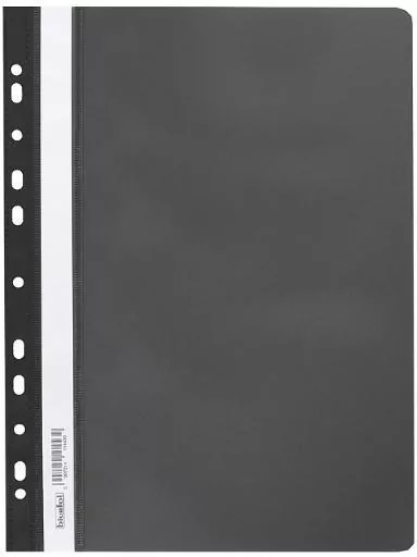 Skoroszyt miękki zawieszany PP czarny - tantis.pl