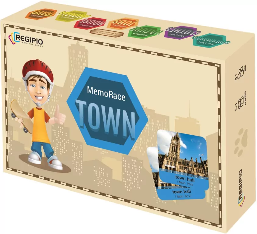 Geme MemoRace Town - tantis.pl