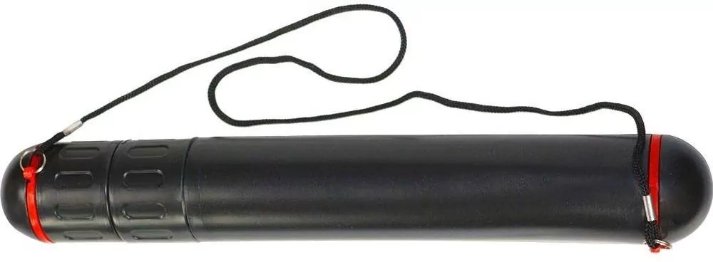 Tuba plastikowa. Czarna, 40cm - tantis.pl