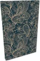Notes A5 kratka Soft Touch Paisley Beż-Denim - tantis.pl