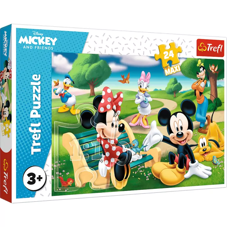 Puzzle 24 maxi. Miki w gronie przyjaciół - tantis.pl