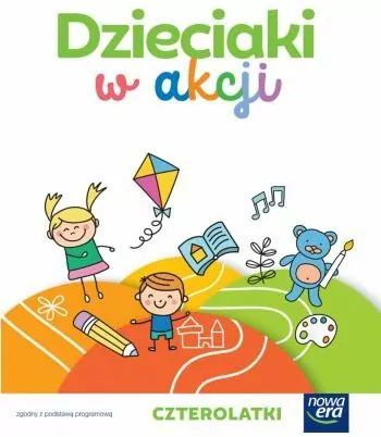 Dzieciaki w akcji. Czterolatki. Zestaw dla dziecka - tantis.pl