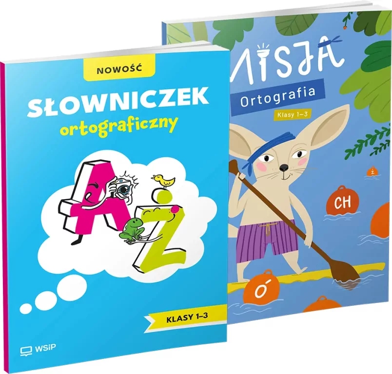 Słowniczek ortograficzny. Misja. Ortografia SP 1-3 - tantis.pl
