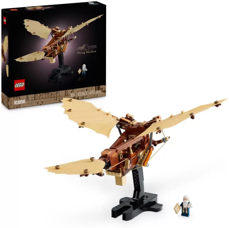 LEGO® Icons. Maszyna latająca Leonarda da Vinci 10363 - tantis.pl