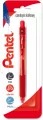 Pentel. Cienkopis kulkowy 0,5 mm EnerGel, czerwony 1 sztuka - tantis.pl