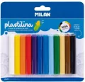 Plastelina Basic 12 kolorów MILAN - tantis.pl