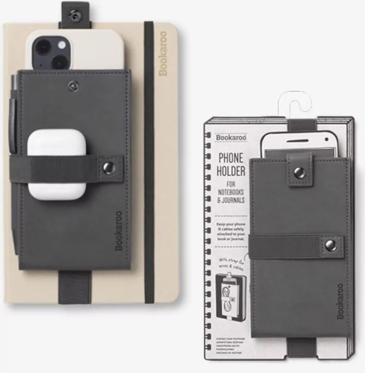 Bookaroo. Phone Holder szary uchwyt na smartfon - tantis.pl