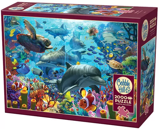 Puzzle 2000 Rafa koralowa 112621 - tantis.pl