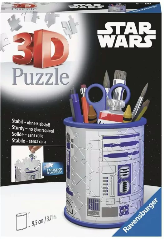 Ravensburger. Puzzle 54, 3D. Przybornik Star Wars - tantis.pl