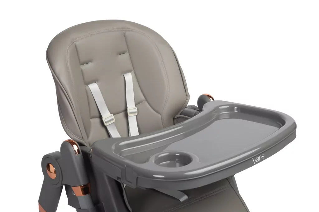 Caretero Krzesełko do karmienia Vars grey - tantis.pl