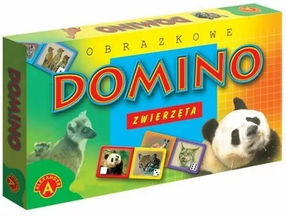 Zwierzęta. Obrazkowe domino - tantis.pl
