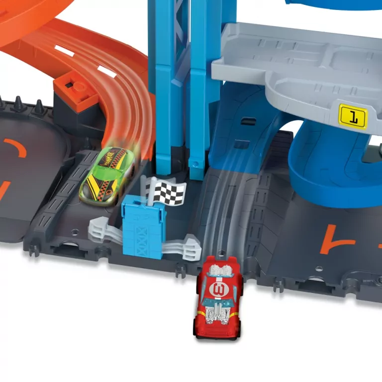 Hot Wheels City Wyścigowa wieża z transformacją - tantis.pl