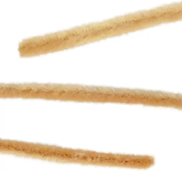 Druciki dekoracyjne 0,6x30cm brzoskwiniowe 50szt - tantis.pl