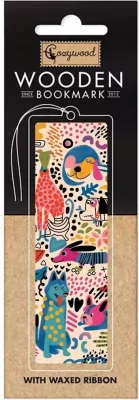 Zakładka drewniana Szalone psy