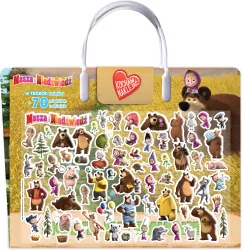 Masza i niedźwiedź. Kocham naklejać cz. 2 Nowe wyzwanie