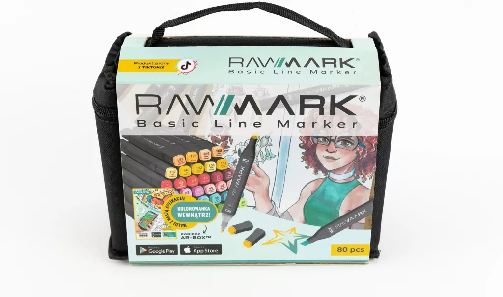Rawmark. Markery Basic Line, 80 kolorów - tantis.pl