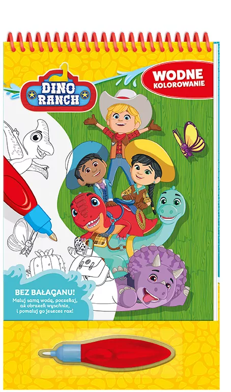 Dino Ranch. Wodne kolorowanie. Cz. 1 - tantis.pl
