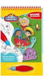 Dino Ranch. Wodne kolorowanie. Cz. 1