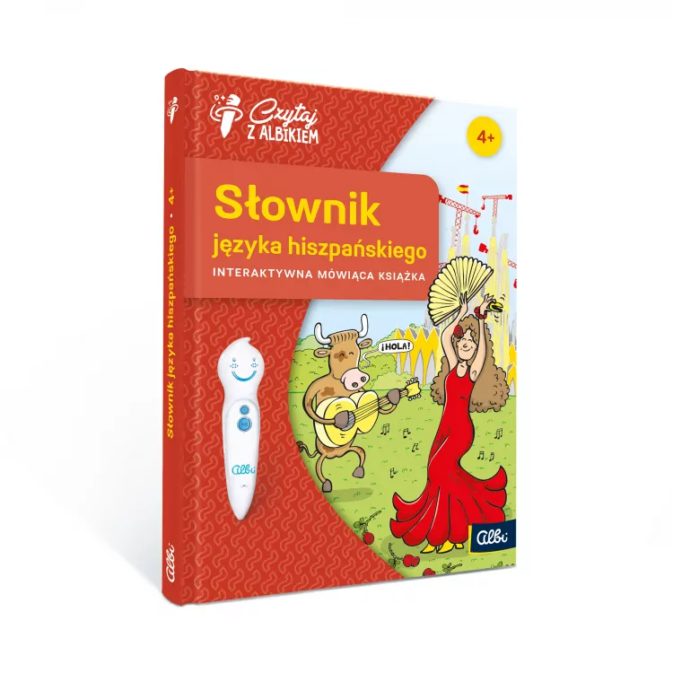Czytaj z Albikiem. Obrazkowy Słownik języka hiszpańskiego - tantis.pl