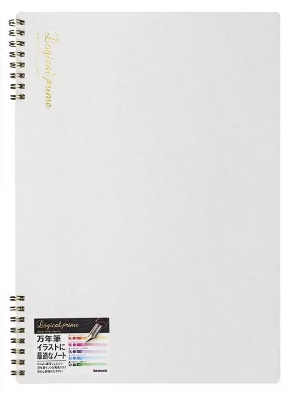Notatnik A4 czyste kartki Logical Prime W biały - tantis.pl