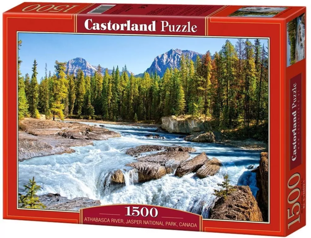 Puzzle 1500. Athabasca River. Canada. C-150762 - tantis.pl