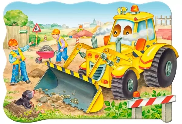 Puzzle 20 maxi. Spychacz 02139 - tantis.pl