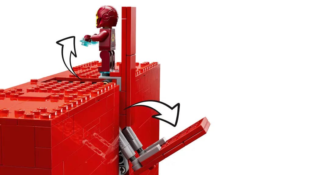 LEGO® SUPER HEROES 76313 Logo MARVEL z minifigurkami - tantis.pl