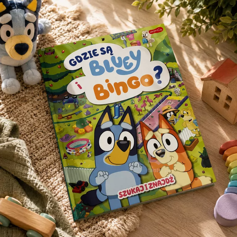 Gdzie są Bluey i Bingo? Szukaj i znajdź - tantis.pl