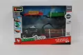 Tractor Gift Set Valtra + 3 trailers 10cm BBURAGO - tantis.pl