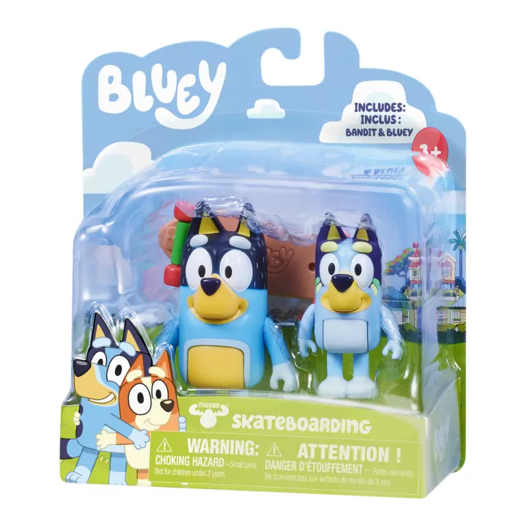 Bluey. Jazda na deskorolce - tantis.pl
