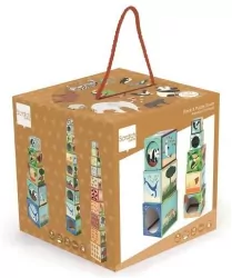 Piramida edukacyjna i quiz 2w1. Zwierzęta