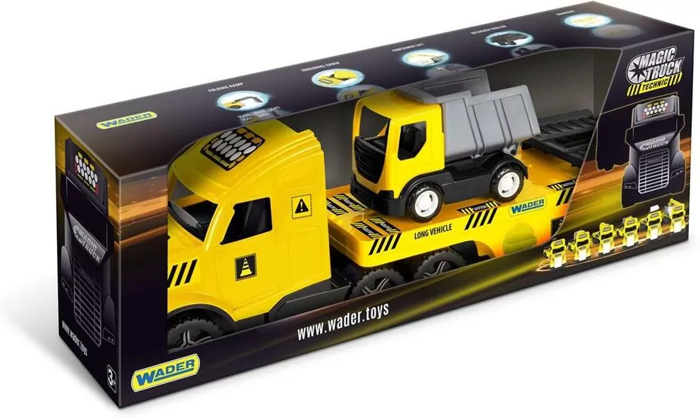 Magic Truck Technic laweta z wywrotką - tantis.pl
