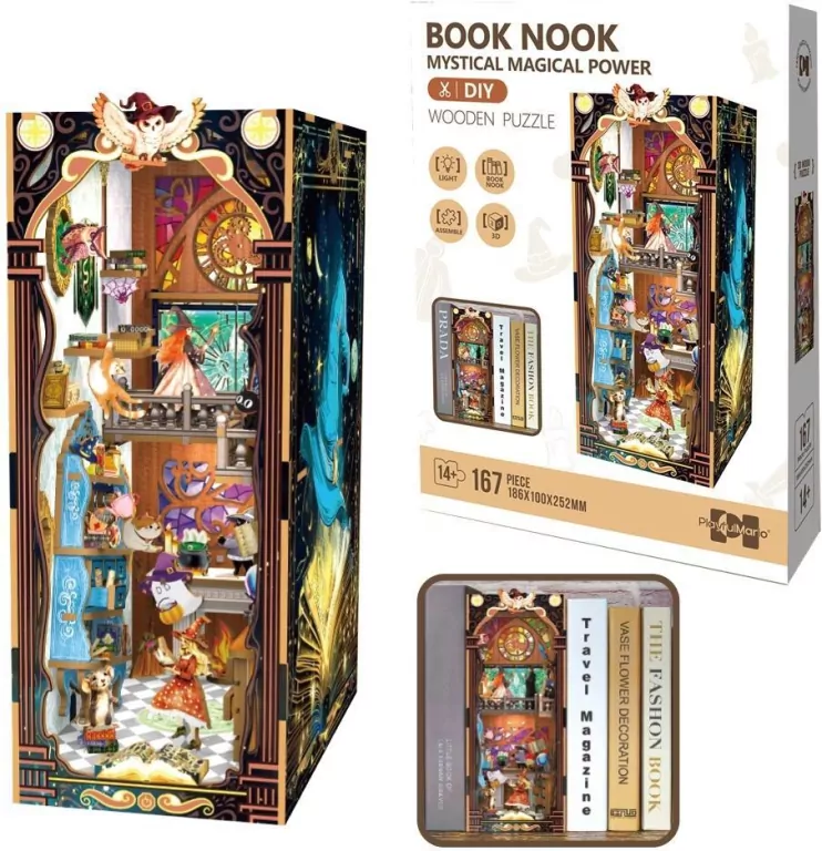 Książkowy zakątek magiczny domek - tantis.pl