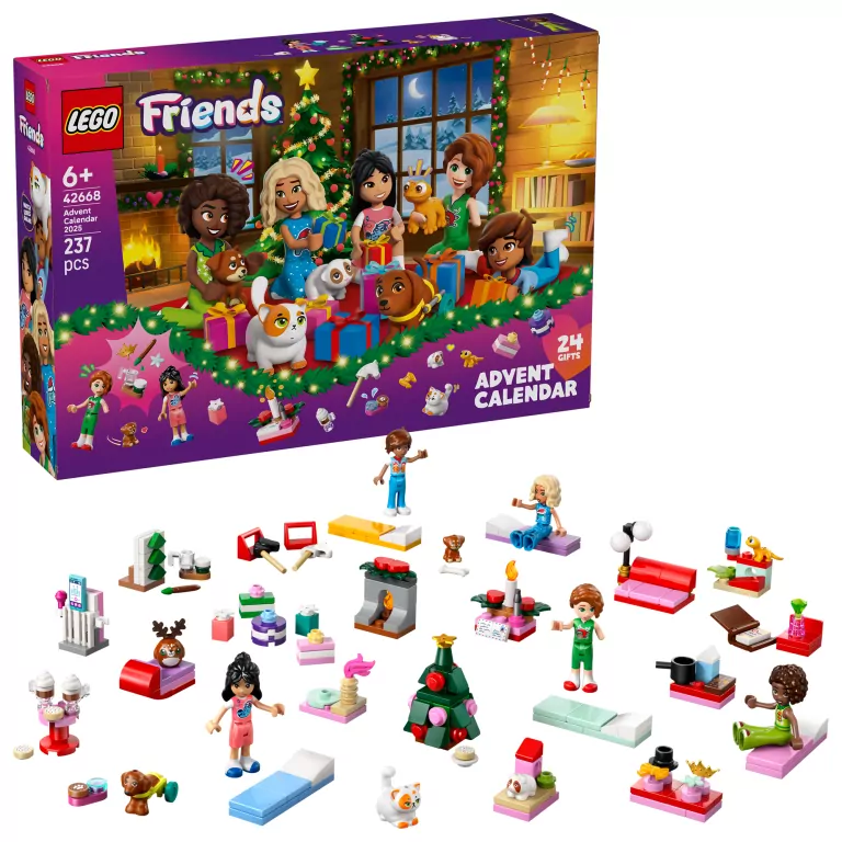 LEGO® Friends. Kalendarz adwentowy na 2025 rok 42668 - tantis.pl