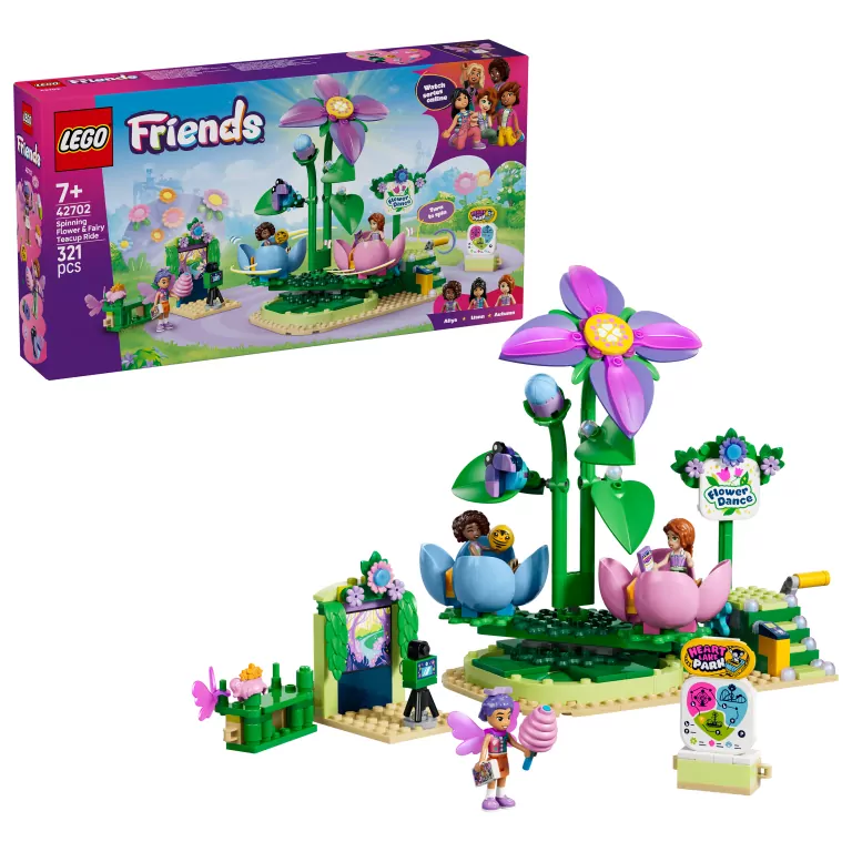 LEGO® Wróżkowa karuzela z kwiatami 42702 - tantis.pl