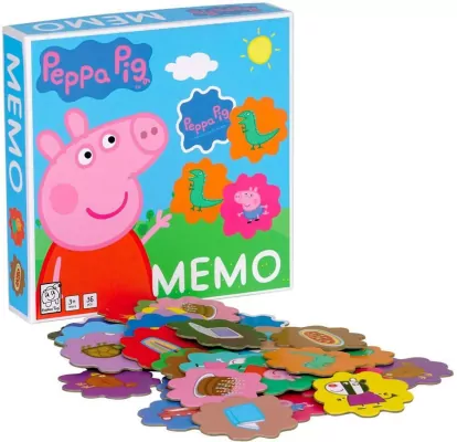 Świnka Peppa Memory dla dzieci 36 elementów