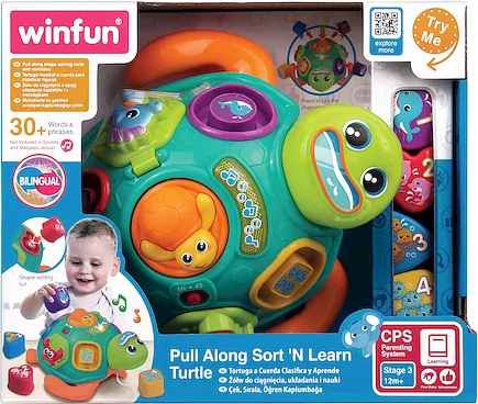 Żółwik Tadzio interaktywny dwujęzyczny - tantis.pl