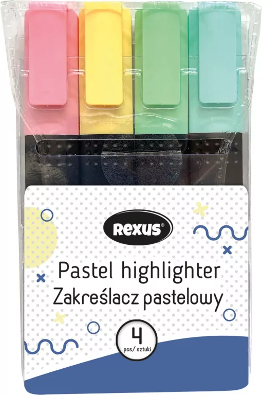Zakreślacz 4 kolory - tantis.pl