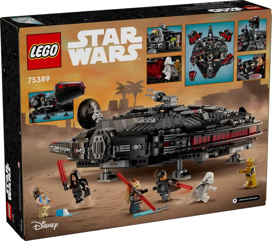 LEGO® Star Wars. Mroczny Sokół Millennium 75389 - tantis.pl