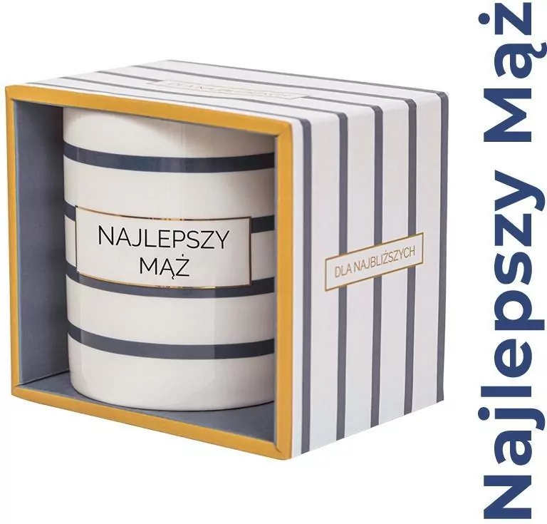 Kubek prezentowy Najlepszy Mąż - tantis.pl