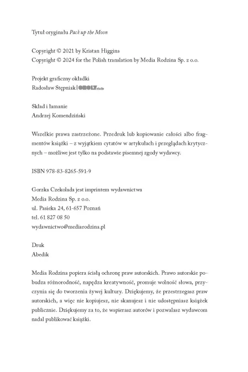 Zdejmij z nieba księżyc - tantis.pl