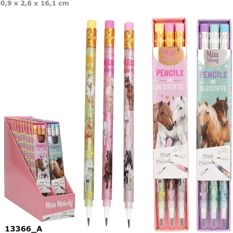 Ołówek przekładany Miss Melody 1szt.mix 13366A - tantis.pl