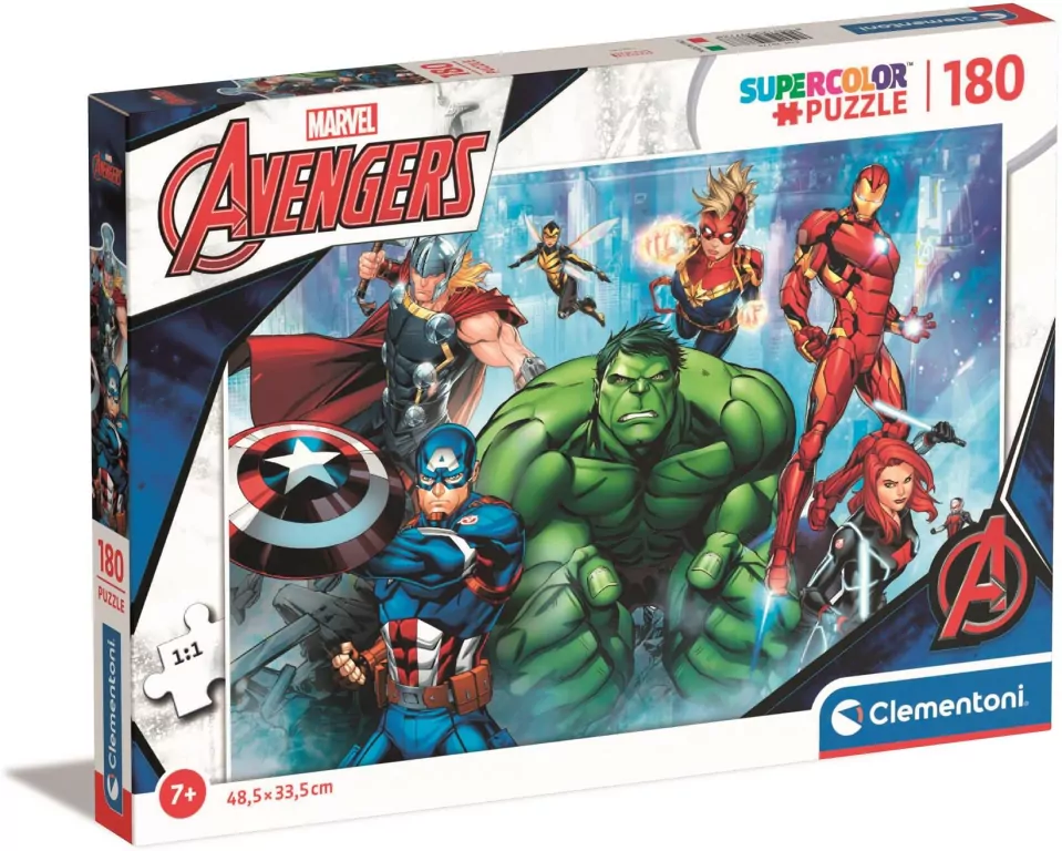 Puzzle 180. Super Kolor. The Avengers - tantis.pl