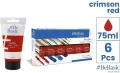 Farba akrylowa - karmazynowa czerwień 75ml - tantis.pl