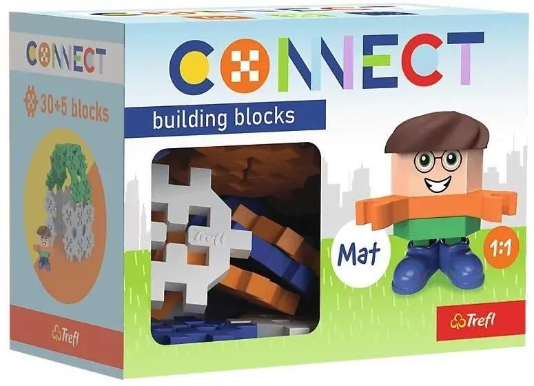 Klocki Connect - Pocket 30 Boy: Mat - tantis.pl