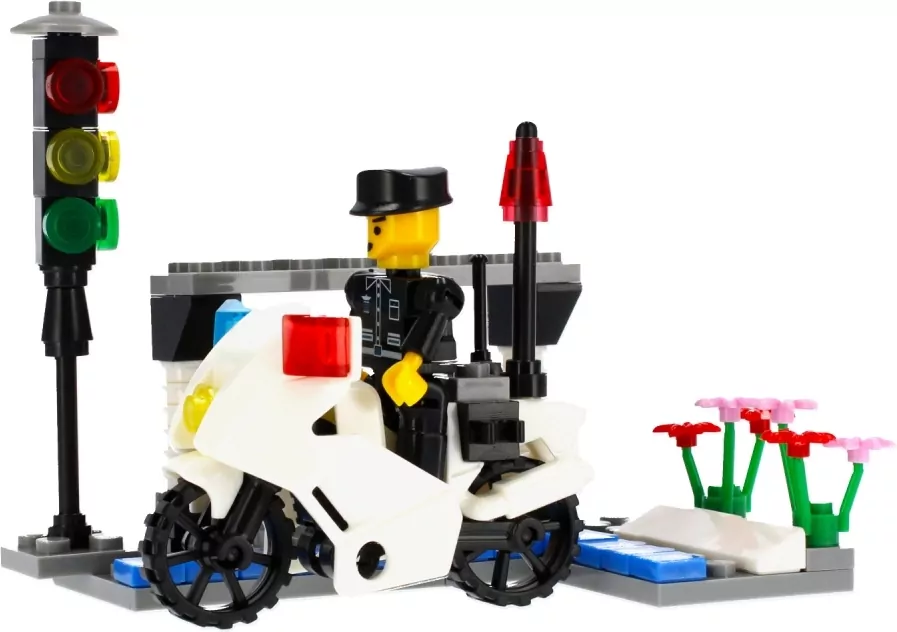 Klocki konstrukcyjne Alleblox policja 96-104 elementów, mix - tantis.pl