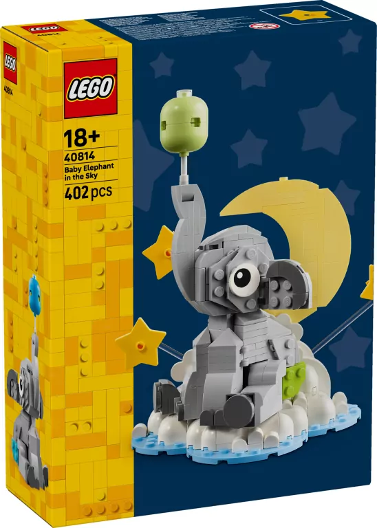 LEGO® Słoniątko na niebie 40814 - tantis.pl