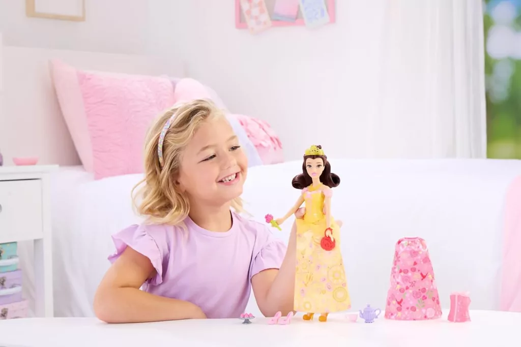 Disney Princess Bella Lalka Historyjka 2w1 - tantis.pl