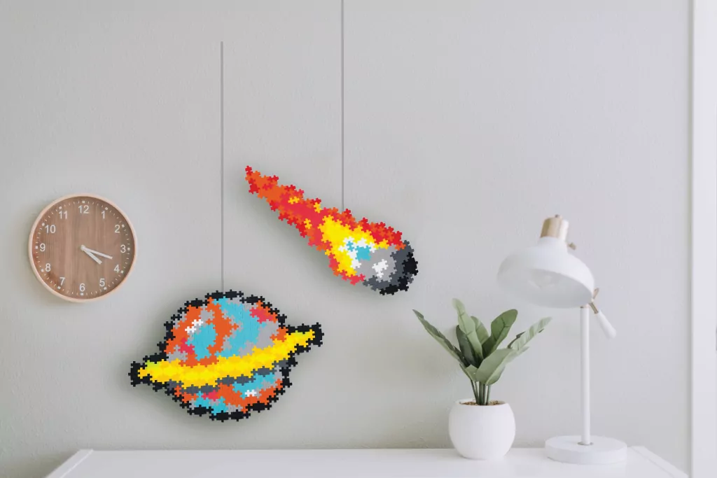 Puzzle By Number- Kosmos. Klocki Plus-Plus - tantis.pl